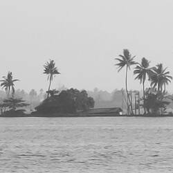 View back to Lake Vembanad
