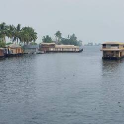 Waterway on the other side of the lake