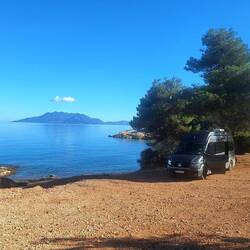 Unser einsamer Offroadplatz