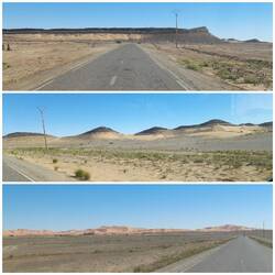 Annäherung an den Erg Chebbi