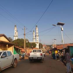 Das Zentrum von Dalaba