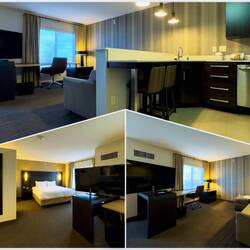 Our studio suite at the Residence Inn near DEN — Denver, CO.