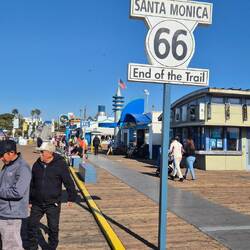 Ende der berühmten Route 66