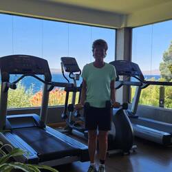 Fitness center with a view 😉