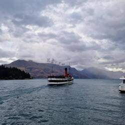 TSS Earnslaw in Queenstown