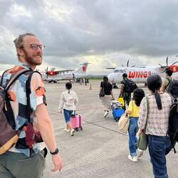 On our way to Flores