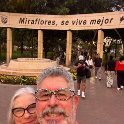 Parque Kennedy is a popular spot