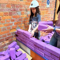 Earning the big bucks!