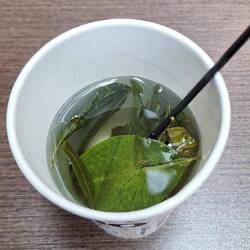 We were given coca tea when we arrived at the hotel. It is supposed to help with the altitude.