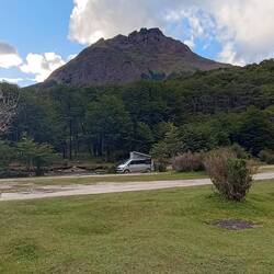 Stellplatz nahe Ushuaia