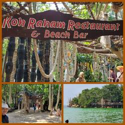 The pub/restaurant at Secret Beach!