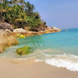 The scenery at Coral Beach!