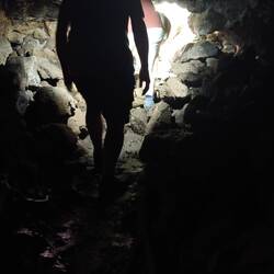 Tiny dark bloody spaces