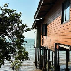 Our house at high tide