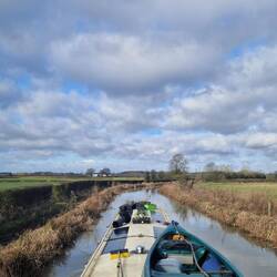 Relaxing rural views on today's cruise
