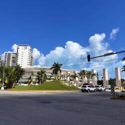 Eingang zum Perto Cancun - eher Yachthafen wie ich feststellte