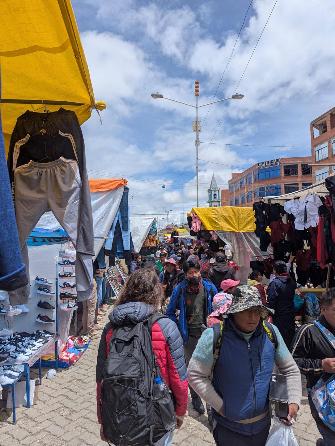 (Not) lost auf dem Markt in El Alto 😇