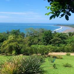 Chaufförens rekommenderade lunch-ställe hade en fantastisk utsikt.