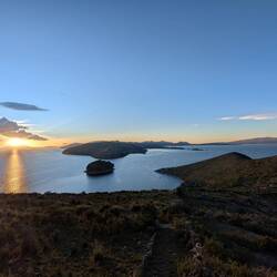 ... Und Sonnenaufgang ohne Esel 🌻