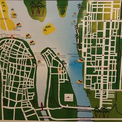 Map of Kochi, showing Fort Kochi and Mattancherry, Willingdon Island, Ernakulam