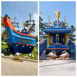 Church designed to look like a boat