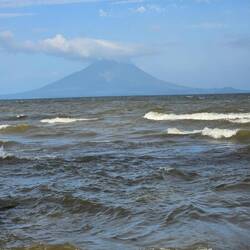 Nicaraguasee mit Vulkan Ometepe