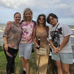 Endlich sind wir in der selben Zeitzone, wenn wir uns sehen ☺️und kein Bildschirm ist dazwischen