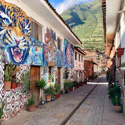 Une rue de Pisac