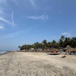 Beautiful Morjim Beach