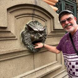 The mail slot for the post office
