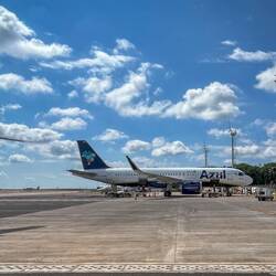 Arriving at Iguazu Falls