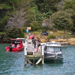 Erster Stopp: Nydia Bay