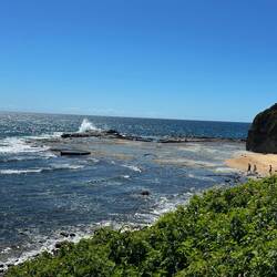 Gerringong beach rock pools