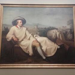 Kopie, Original hängt im Städelmuseum