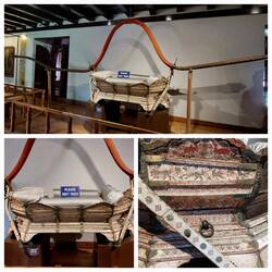 In the Durbar Rooms; Ivory Palanquin Carrier