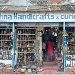 Handicraft shop front