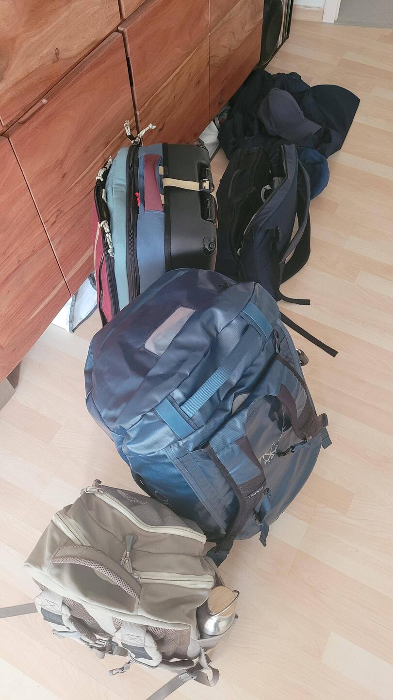 Gut verpackt und verstaut 😍
