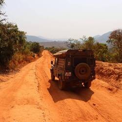 Die Piste wird deutlich schlechter