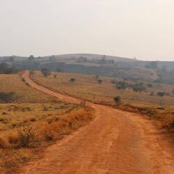 Die Straße bleibt landschaftlich großartig
