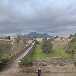 Pompeii, am Fuße des Vesuv