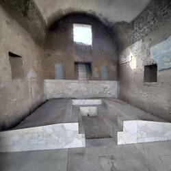 Speiseraum, es wurde liegend gegessen