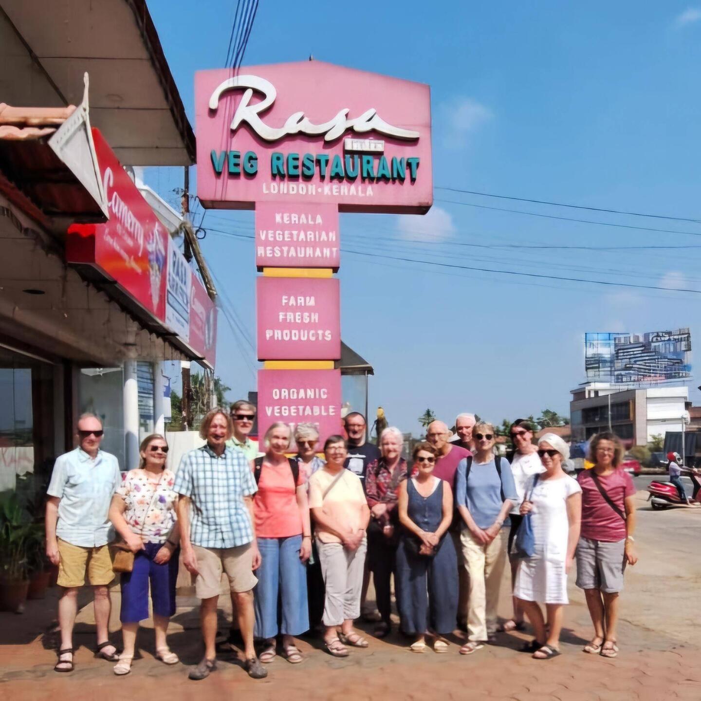 A stop-off for chai en route near Jojan's home town