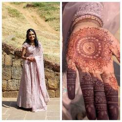 A young woman who has just got engaged