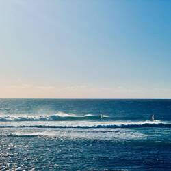 Abendstimmung am Surfer's Point...