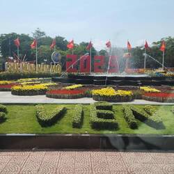 Lunar New Year celebrations at Tao Đàn Park