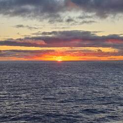Sunset over the Atlantic