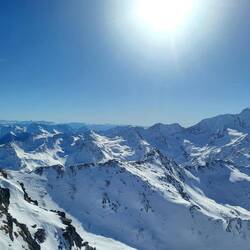 Italien in Sicht 😎 dort hinten sind die Dolomiten (... irgendwo)