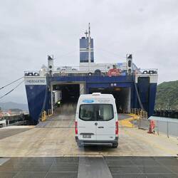 Es geht los - ab auf die Fähre ⛴️