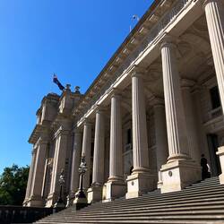 Parliament House am Samstag