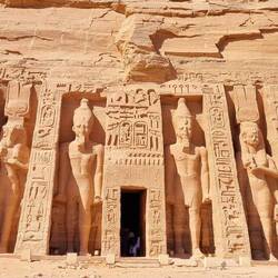 Temple de la Reine, construit à la gloire de Nefertari, épouse de Ramsès II